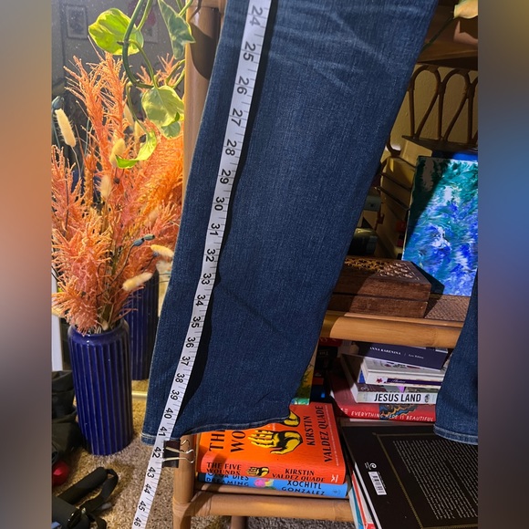 Medium Blue True Religion Low Rise Becky Bootcut jeans - Picture 8 of 11